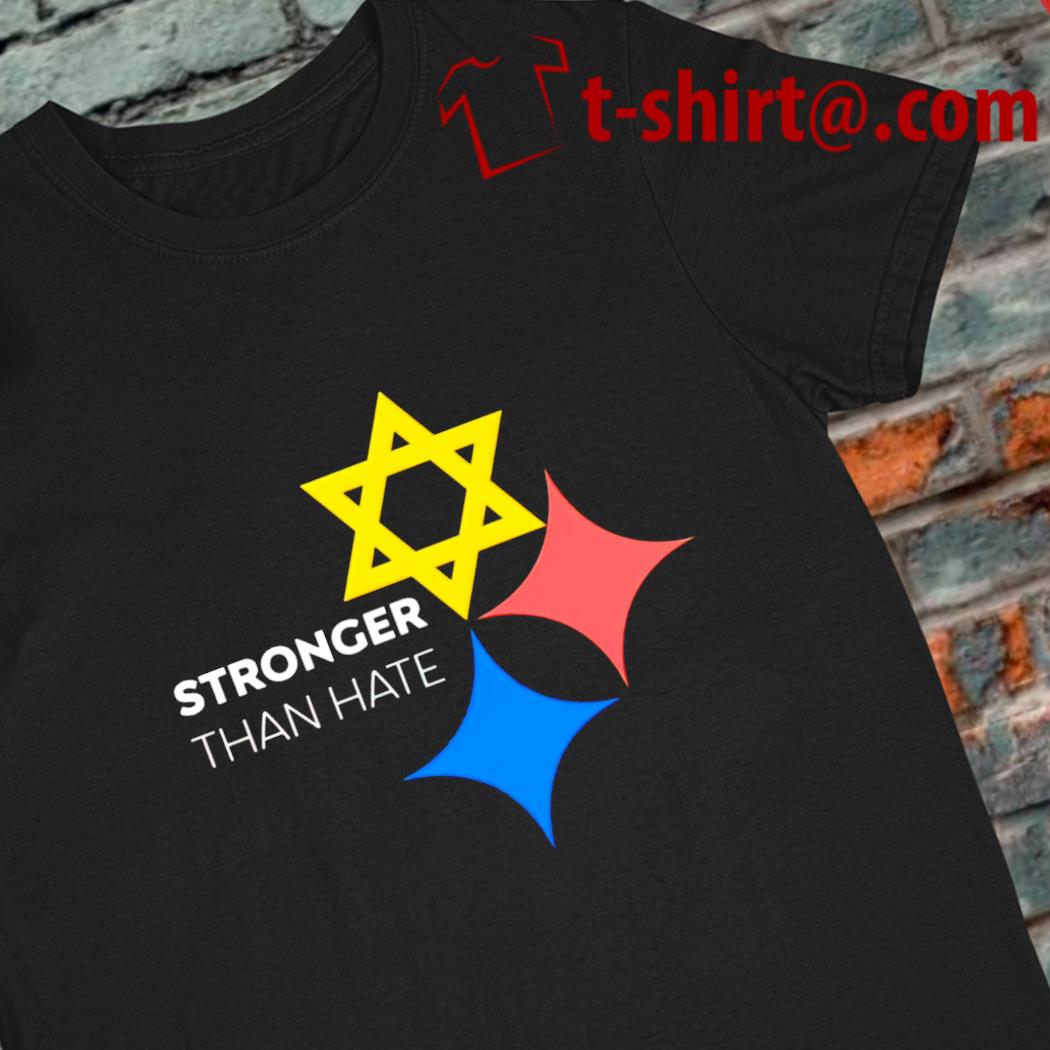 Stronger than hate logo 2022 T-shirt