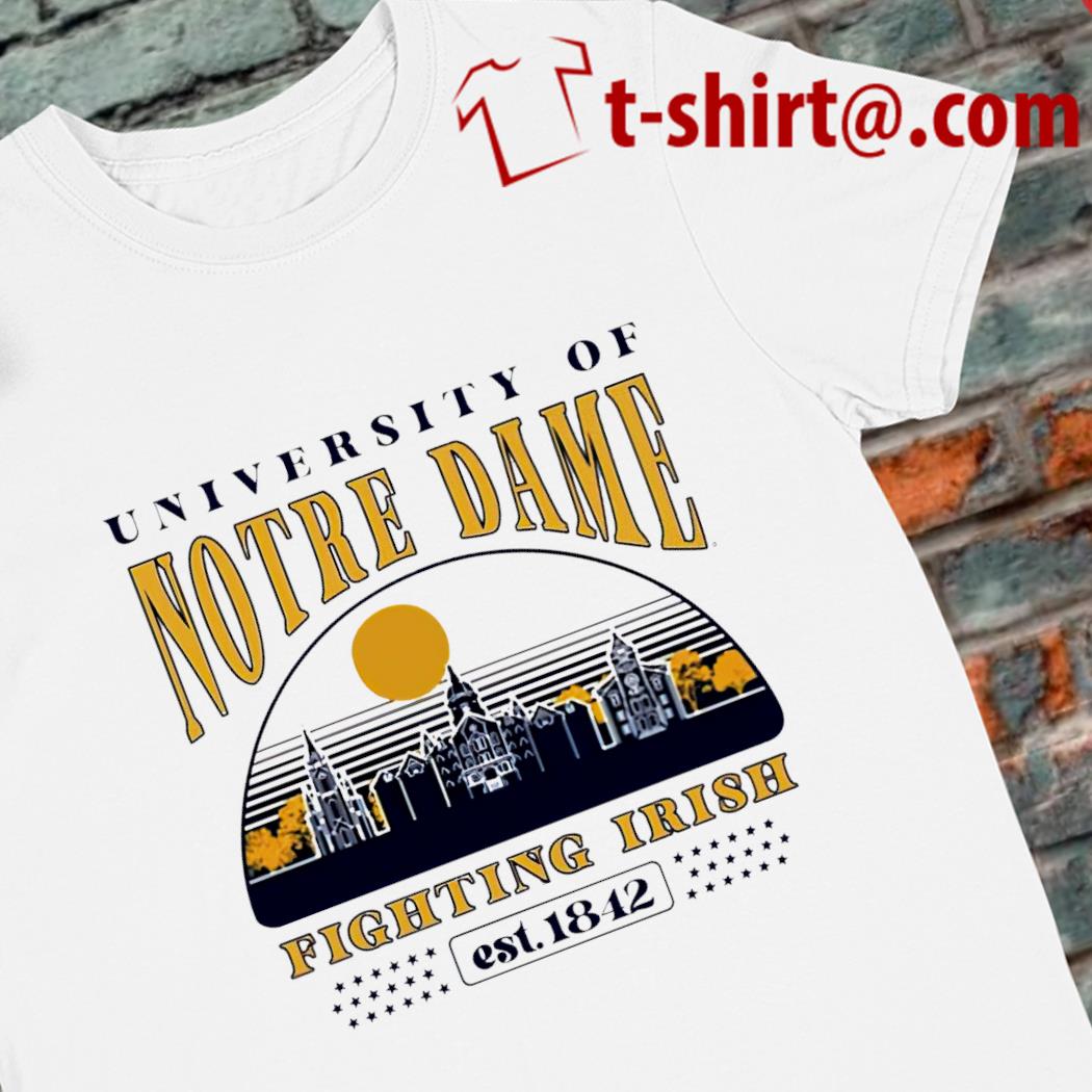 University of Notre Dame Fighting Irish est. 1842 funny T-shirt