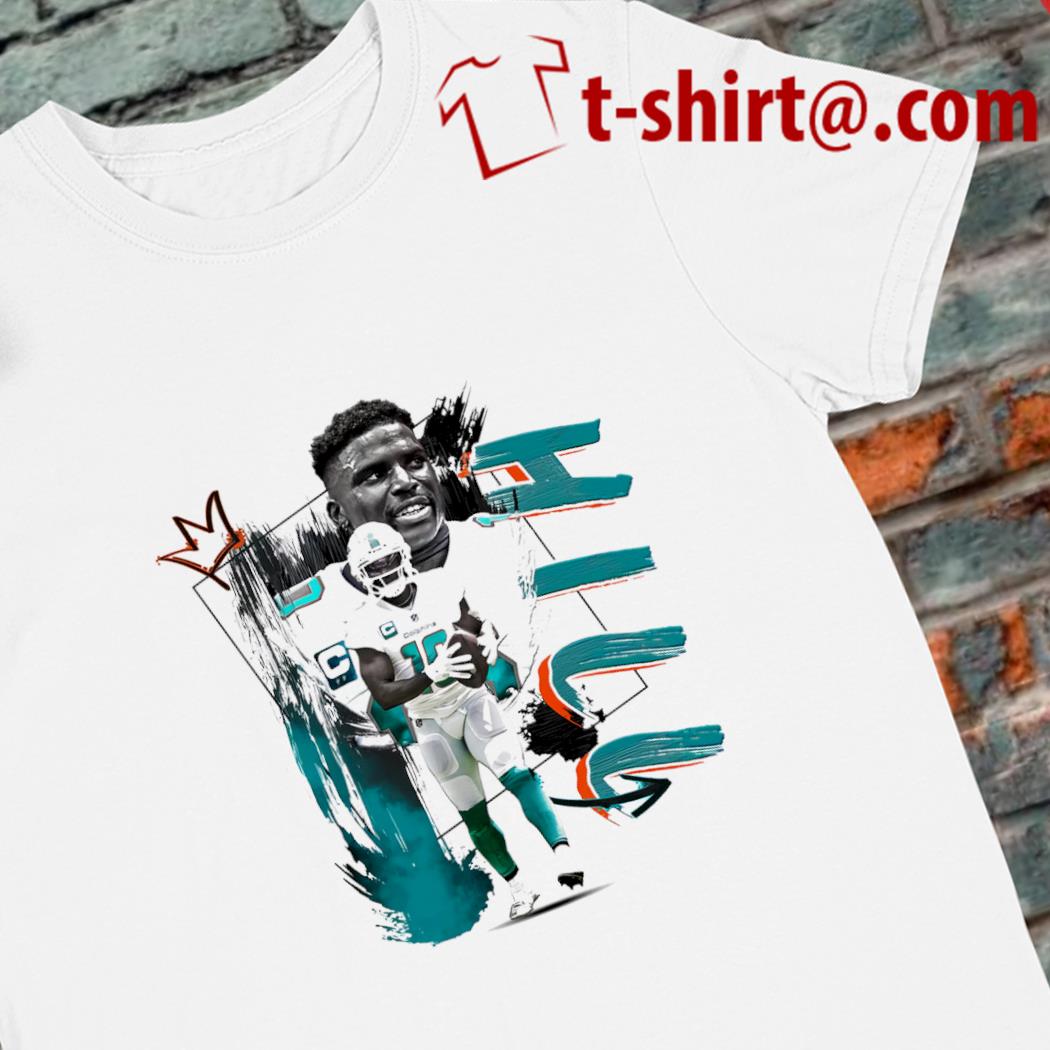 Best tyreek Hill number 10 Miami Dolphins football player pose poster shirt