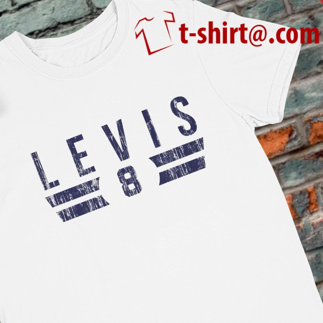 Funny will Levis 8 Tennessee Titans football text logo gift 2024 shirt