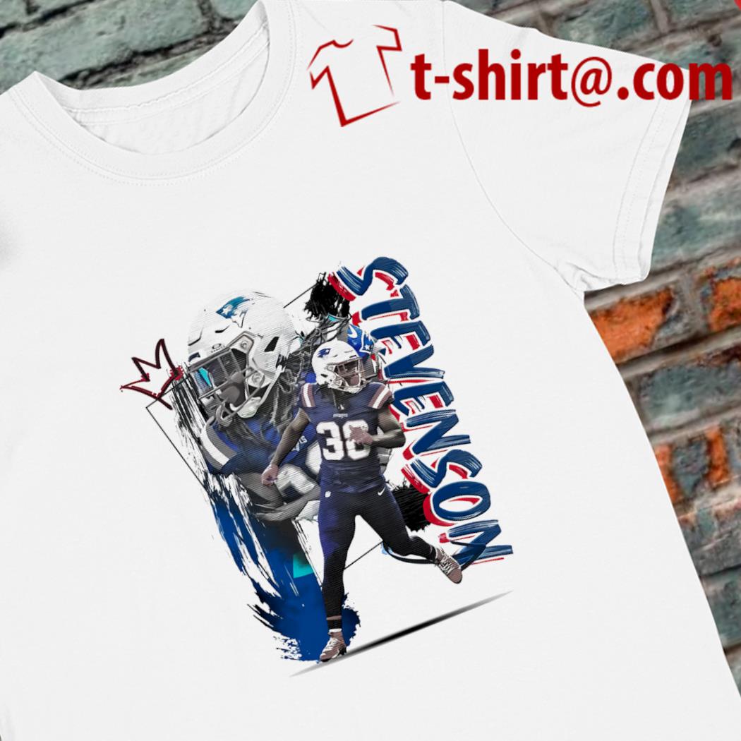 Nice rhamondre Stevenson number 38 New England Patriots football player pose poster shirt