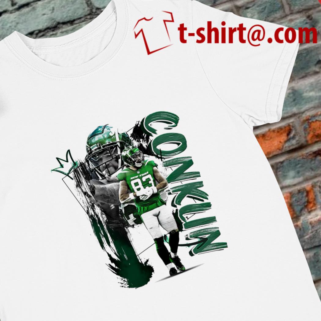 Nice tyler Conklin number 83 New York Jets football player pose poster shirt