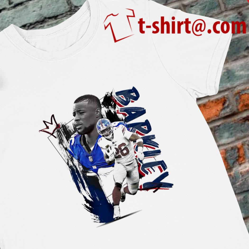 Official saquon Barkley number 26 New York Giants football player pose poster 2024 shirt