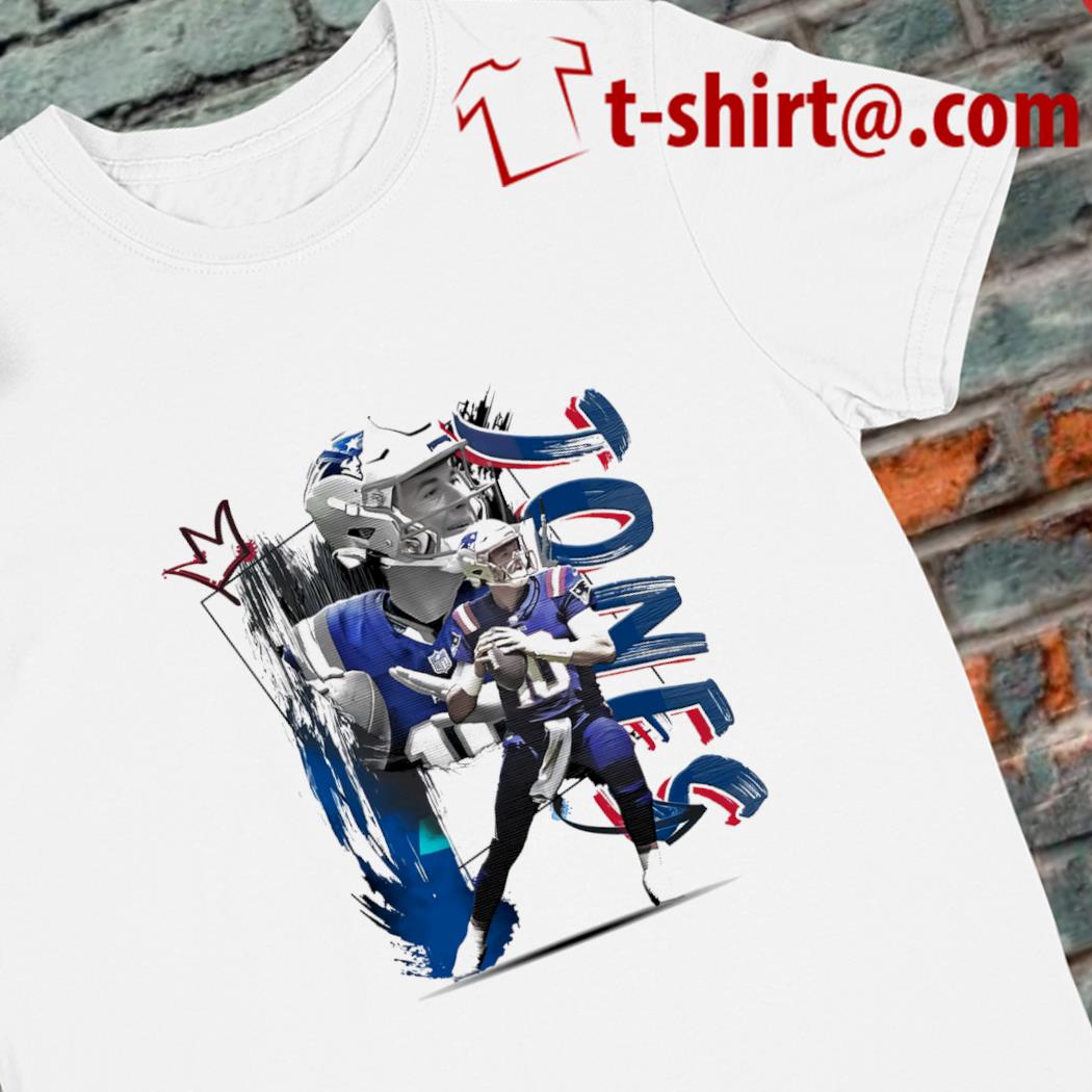 Original mac Jones number 10 New England Patriots football player pose poster shirt